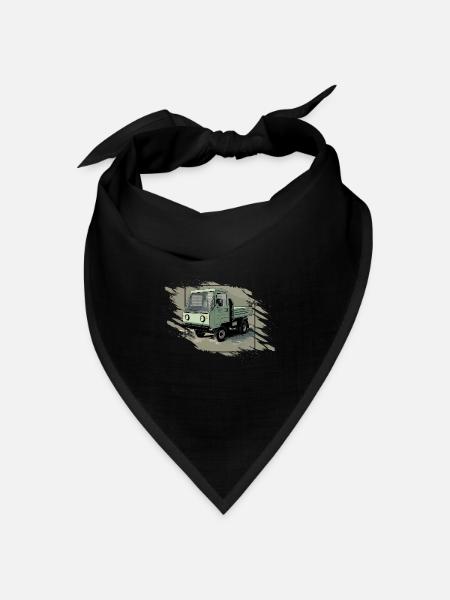 MULTICAR M24 DDR LKW - Bandana Dreieckstuch - Schwarz