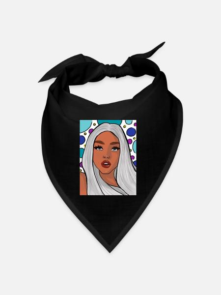 express yourself - Bandana Dreieckstuch - Schwarz