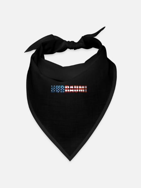 Hubraum - Bandana Dreieckstuch - Schwarz