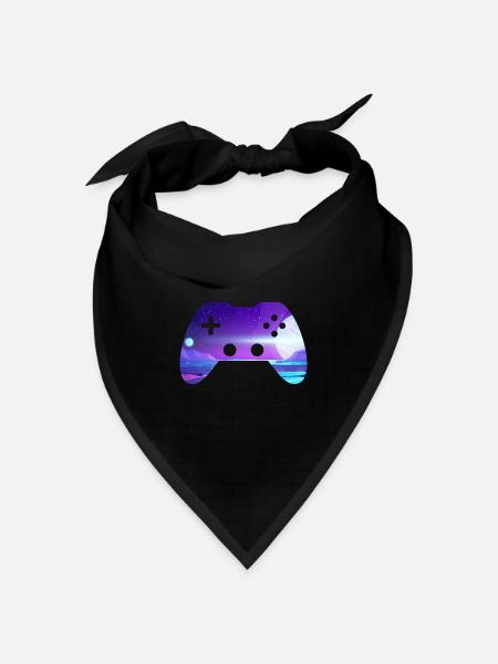 controller - Bandana Dreieckstuch - Schwarz