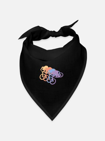 Biker - Bandana Dreieckstuch - Schwarz