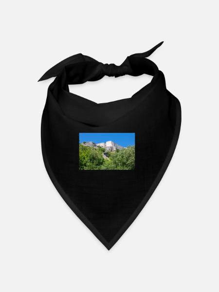 Festung Knin (Kninska tvrđava) Kroatien - Bandana Dreieckstuch - Schwarz