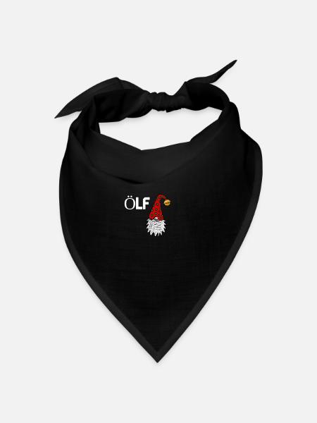 Ölf22 - Bandana Dreieckstuch - Schwarz