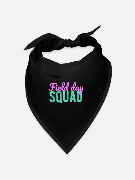 Feldtag-Kader - Bandana Dreieckstuch - Schwarz