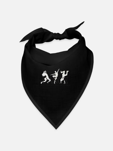 Dance at Movement Revolution - Bandana Dreieckstuch - Schwarz