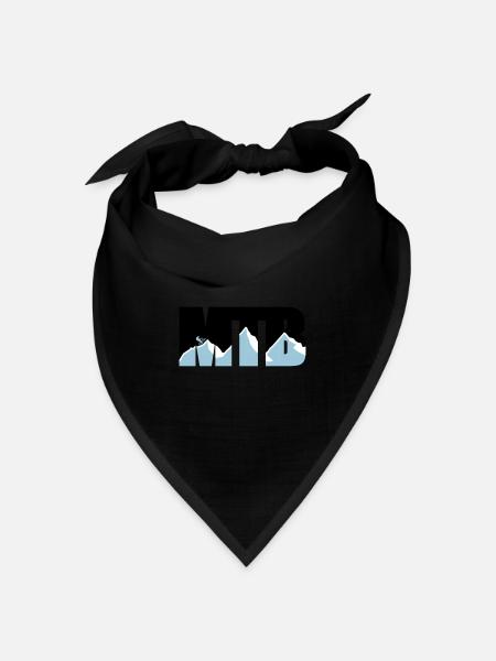 MTB - Bandana Dreieckstuch - Schwarz