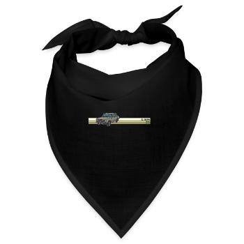 lada - Bandana Dreieckstuch - Schwarz - Vorne