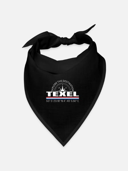 Texel - Bandana Dreieckstuch - Schwarz