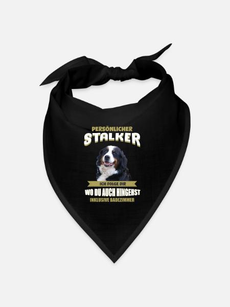 Berner Sennenhund Hund - Berner Sennenhund - Bandana Dreieckstuch - Schwarz