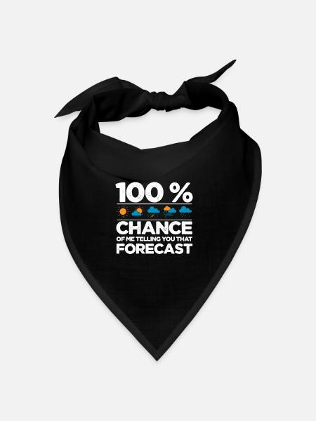 Tornado - Bandana Dreieckstuch - Schwarz