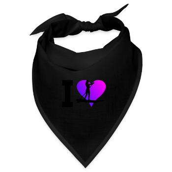 Standup Paddleboard Damen Standup Paddle Standup P - Bandana Dreieckstuch - Schwarz - Vorne