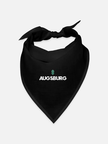 Augsburg Augsburger - Bandana Dreieckstuch - Schwarz