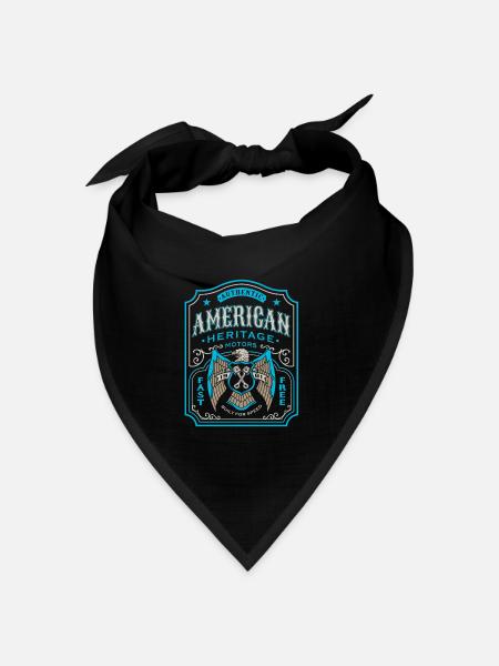 American Motors Design - Bandana Dreieckstuch - Schwarz
