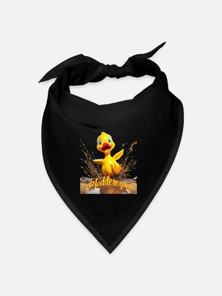 Moddererpel - Bandana Dreieckstuch - Schwarz