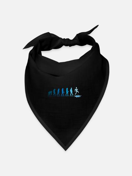 eisbader eisbadsaison kneipp eisbaden eiswasser - Bandana Dreieckstuch - Schwarz