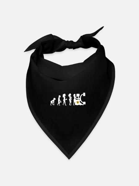 Humor Manip Block Radio für Frauen Radiologie - Bandana Dreieckstuch - Schwarz