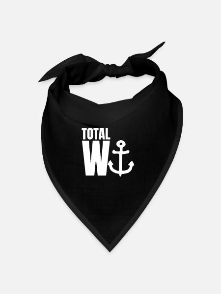 Komisch - Bandana Dreieckstuch - Schwarz
