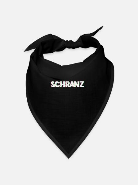 Schranz - Bandana Dreieckstuch - Schwarz