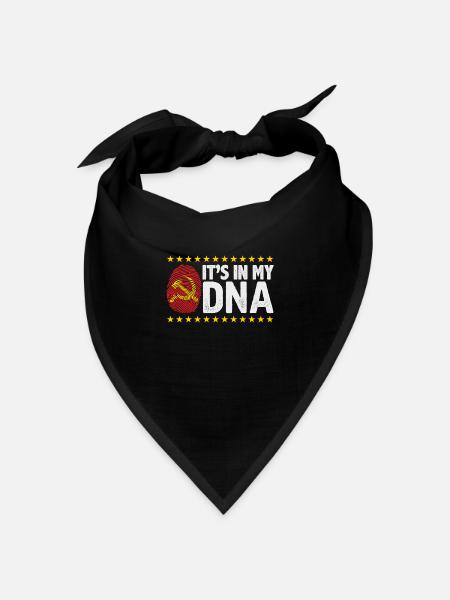 USSR sowjet union kommunismus kommunist soviet - Bandana Dreieckstuch - Schwarz