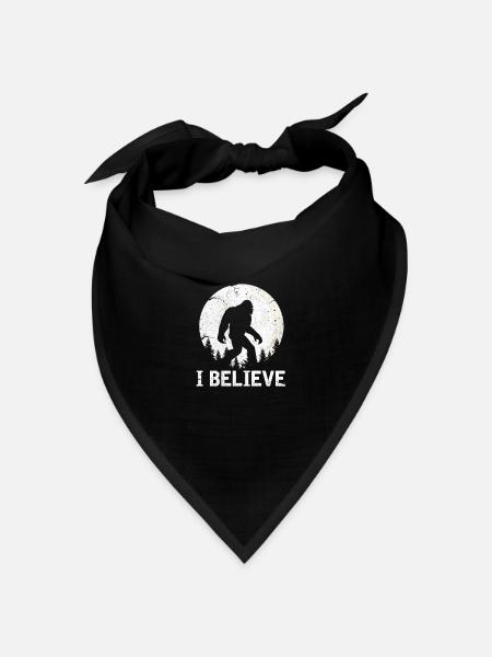 Bigfoot - Bandana Dreieckstuch - Schwarz