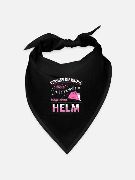 Bauleiter Baustelle Straßenbauer Geschenk - Bandana Dreieckstuch - Schwarz