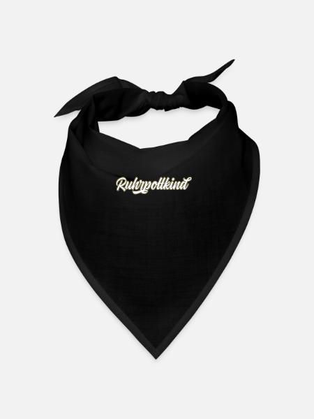 Ruhpottkind - Bandana Dreieckstuch - Schwarz