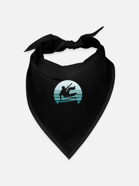 Parkour - Bandana Dreieckstuch - Schwarz