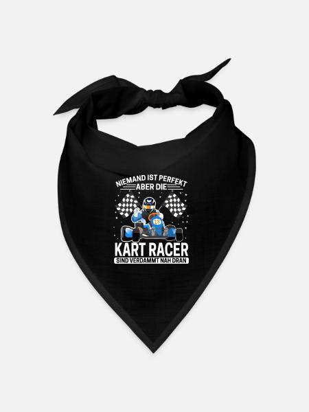GoKart - Bandana Dreieckstuch - Schwarz