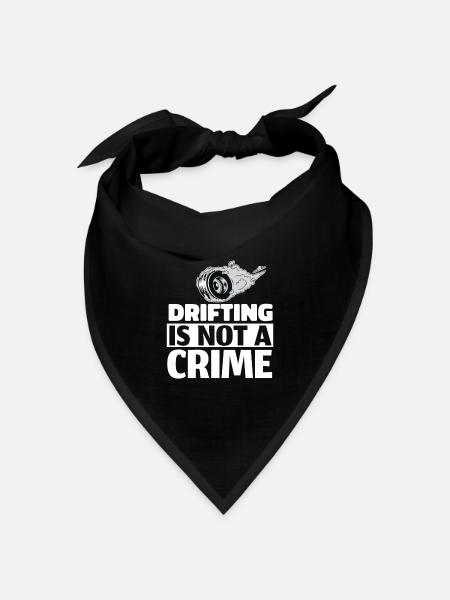 Driften - Bandana Dreieckstuch - Schwarz