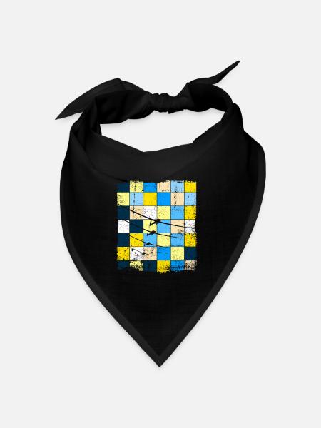 Segelflieger Segelfliegen Segelflugzeug - Bandana Dreieckstuch - Schwarz
