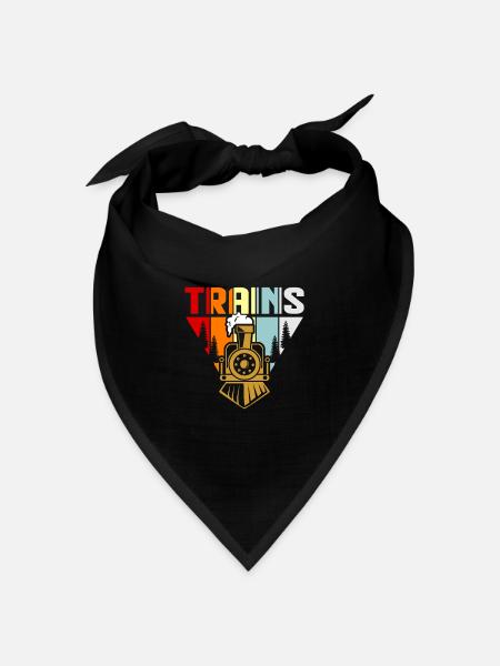 Zug - Bandana Dreieckstuch - Schwarz