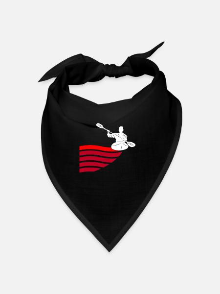 Kanu - Bandana Dreieckstuch - Schwarz