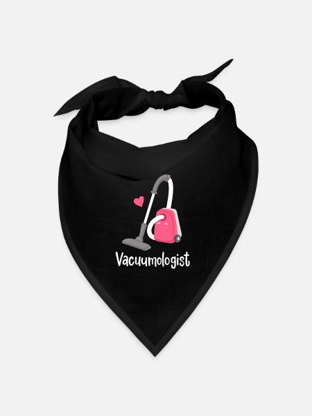 Staubsauger Staubsaugen - Bandana Dreieckstuch - Schwarz