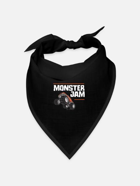 Monster Jam - Bandana Dreieckstuch - Schwarz
