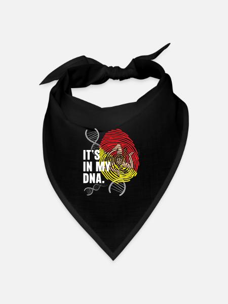Sizilien Sicilia Flagge - Bandana Dreieckstuch - Schwarz