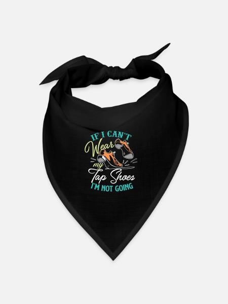 STEPPTANZ STEPPTANZLEHRER Geschenkidee - Bandana Dreieckstuch - Schwarz