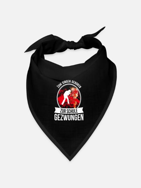 Bye Kindergarten Abschied 1. Klasse Jungs outfit - Bandana Dreieckstuch - Schwarz