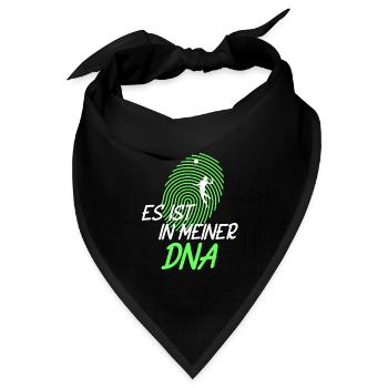 Faustball Faustballer Faustballspieler - Bandana Dreieckstuch - Schwarz - Vorne