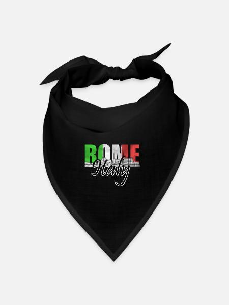 Rom - Bandana Dreieckstuch - Schwarz