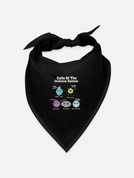 Biologie Labortechniker Biologie Biologen - Bandana Dreieckstuch - Schwarz