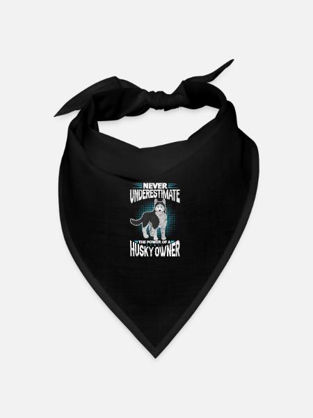 Husky - Bandana Dreieckstuch - Schwarz