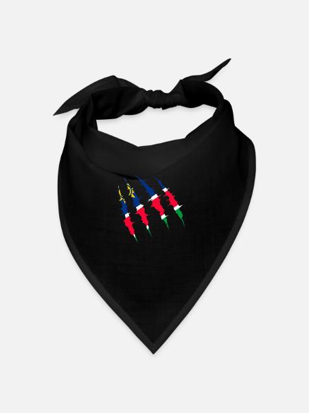Namibia - Bandana Dreieckstuch - Schwarz