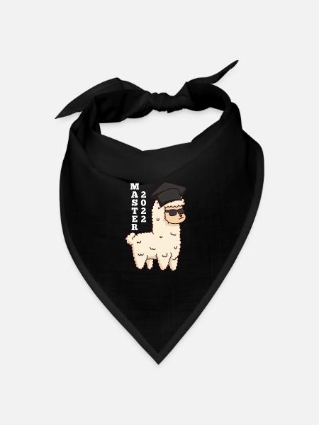 Master 2022 - Bandana Dreieckstuch - Schwarz