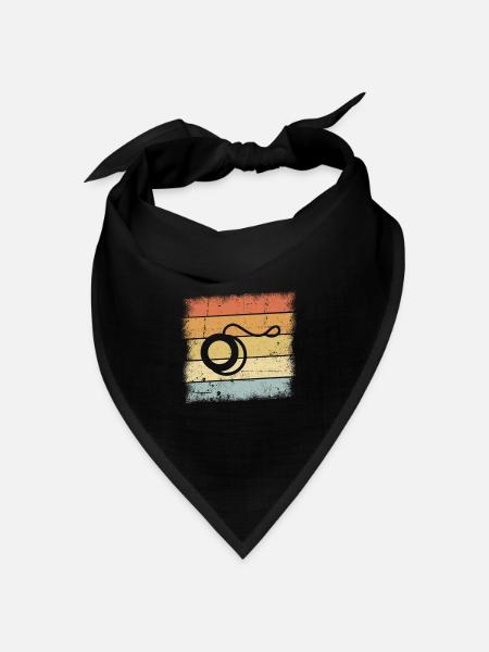 YoYo - Bandana Dreieckstuch - Schwarz