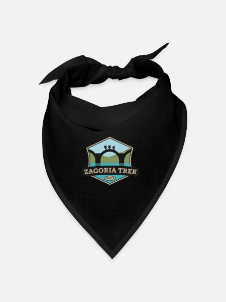 Zagoria Trek - Griechenland - Bandana Dreieckstuch - Schwarz