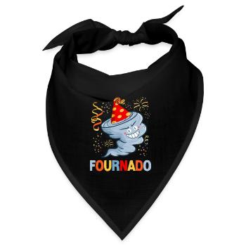 Storm Chaser Hurricane Meteorology - Bandana Dreieckstuch - Schwarz - Vorne