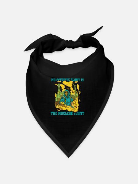 Physik Physiker - Bandana Dreieckstuch - Schwarz