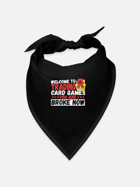 Welcome to Trading Card Games Trading Card Game - Bandana Dreieckstuch - Schwarz