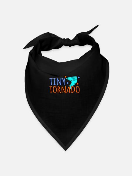 Tornado - Bandana Dreieckstuch - Schwarz