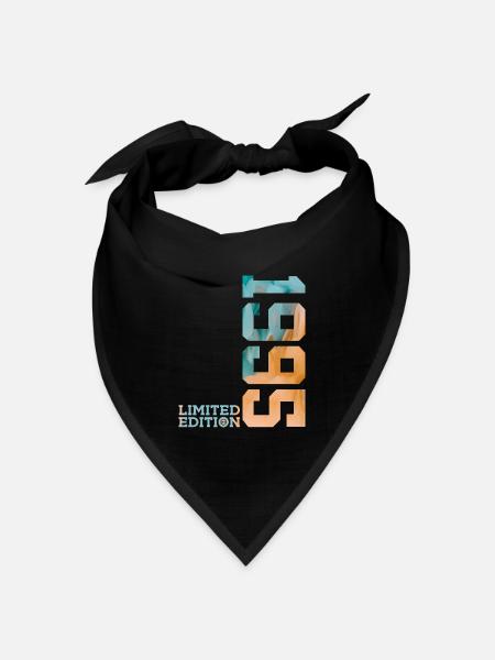 31. GEBURTSTAG LIMITED EDITION 1995 - Bandana Dreieckstuch - Schwarz